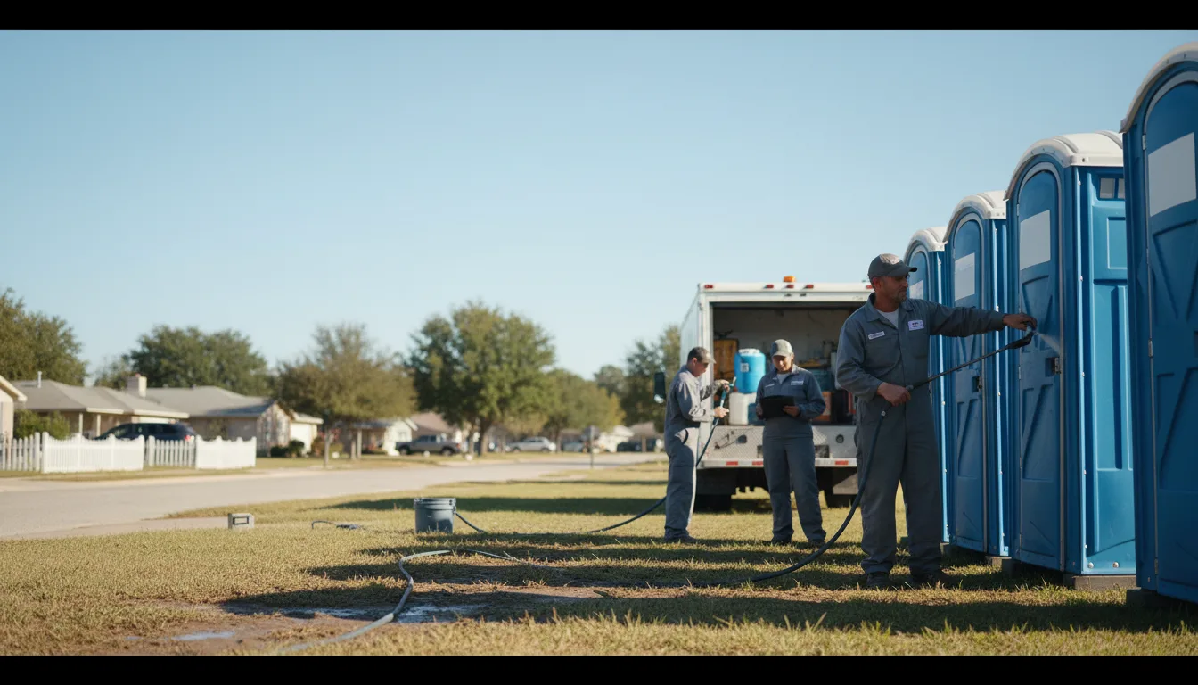 Long-Term Portable Toilet Rental in San Benito, TX near me